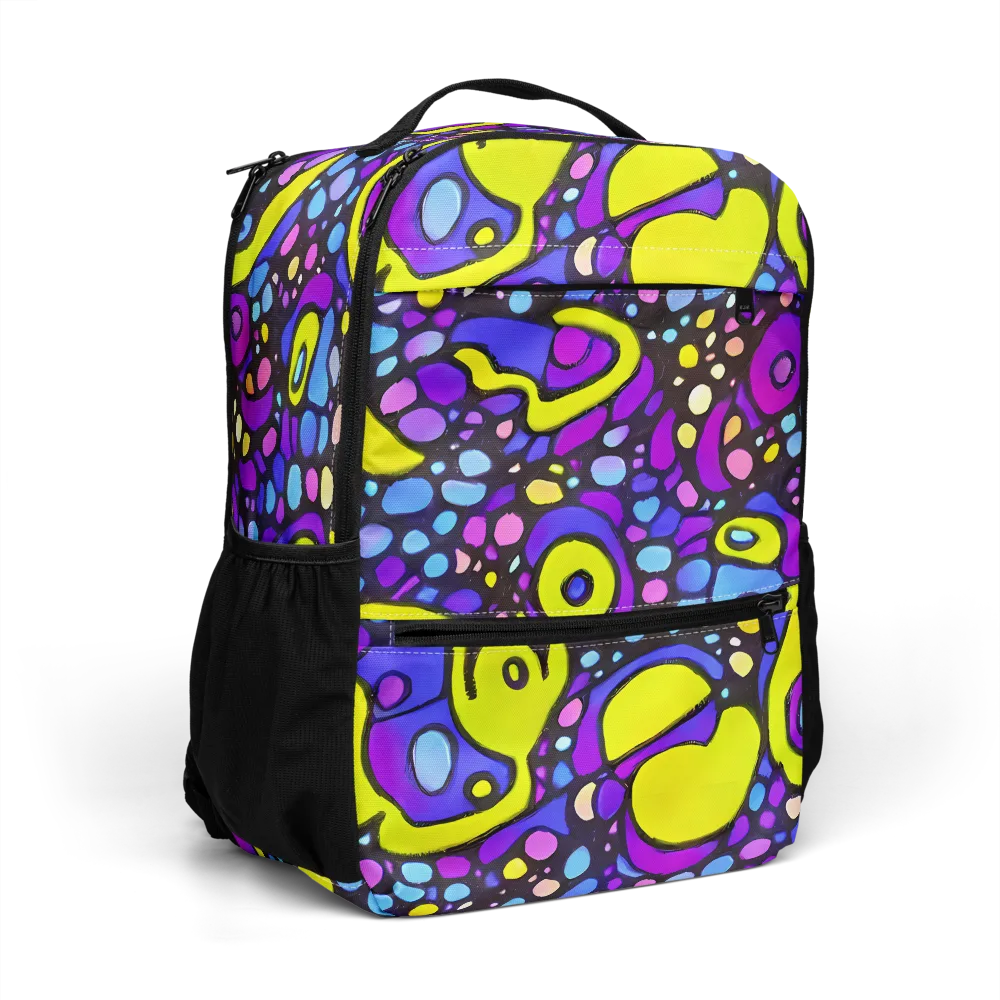Chromatic Orbits on Utility Backpack — Right Front