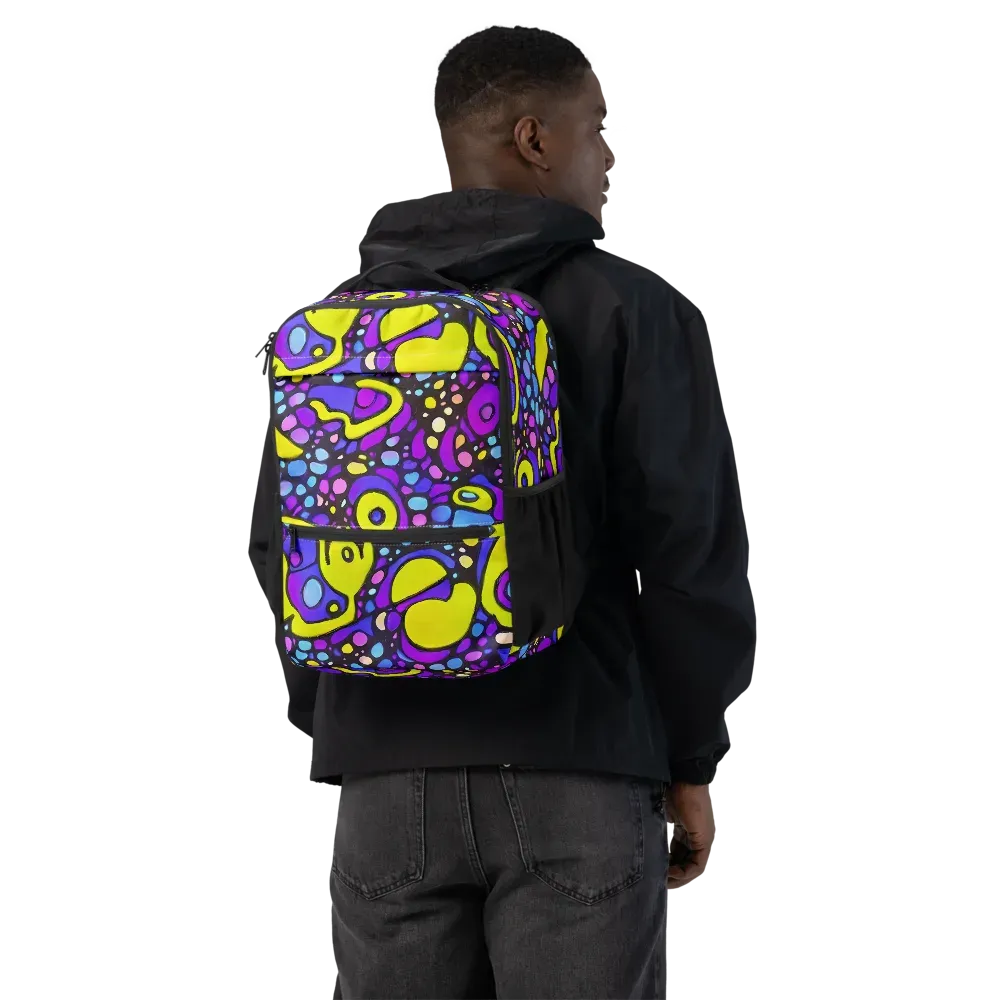 Chromatic Orbits on Utility Backpack — Back