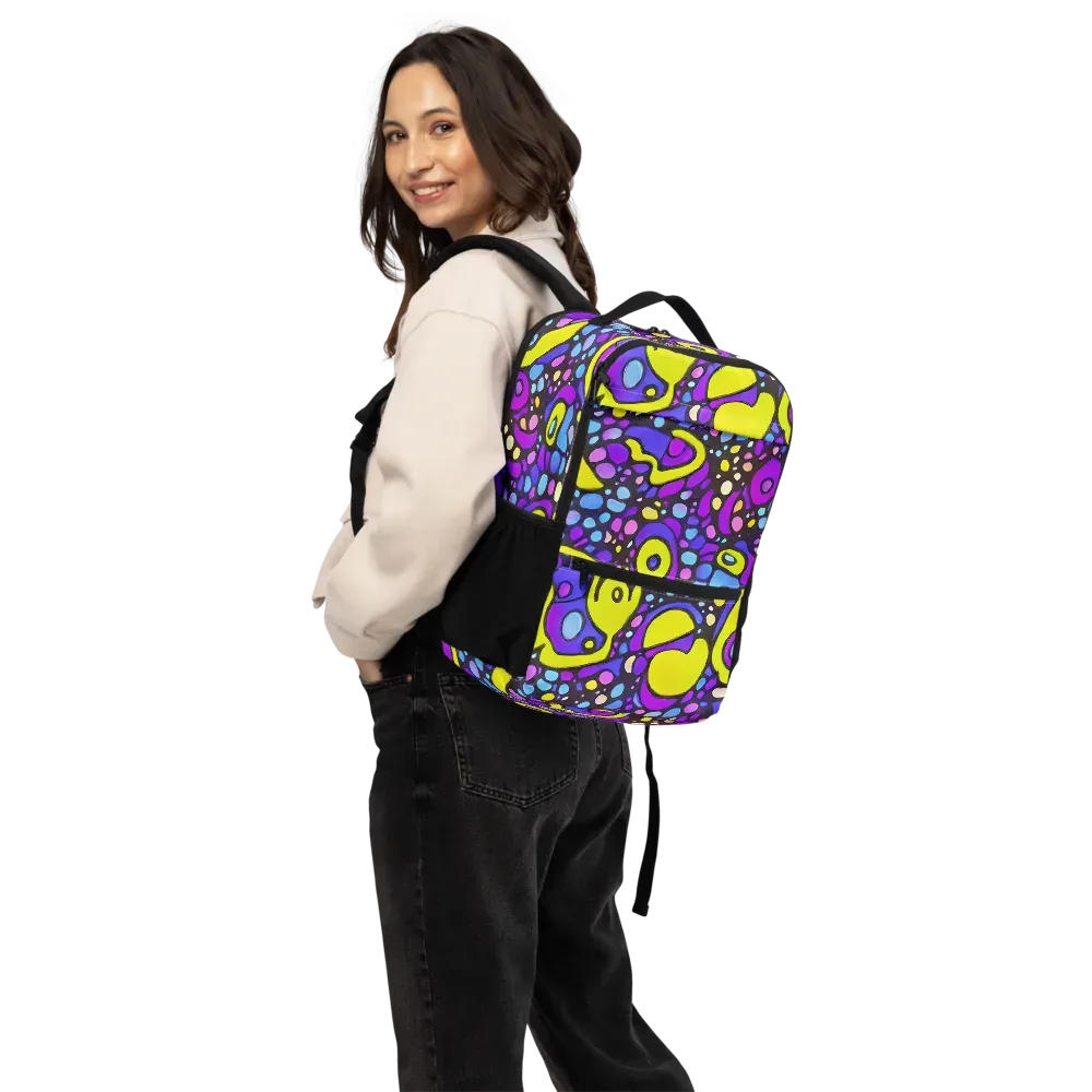 Chromatic Orbits on Utility Backpack — Back