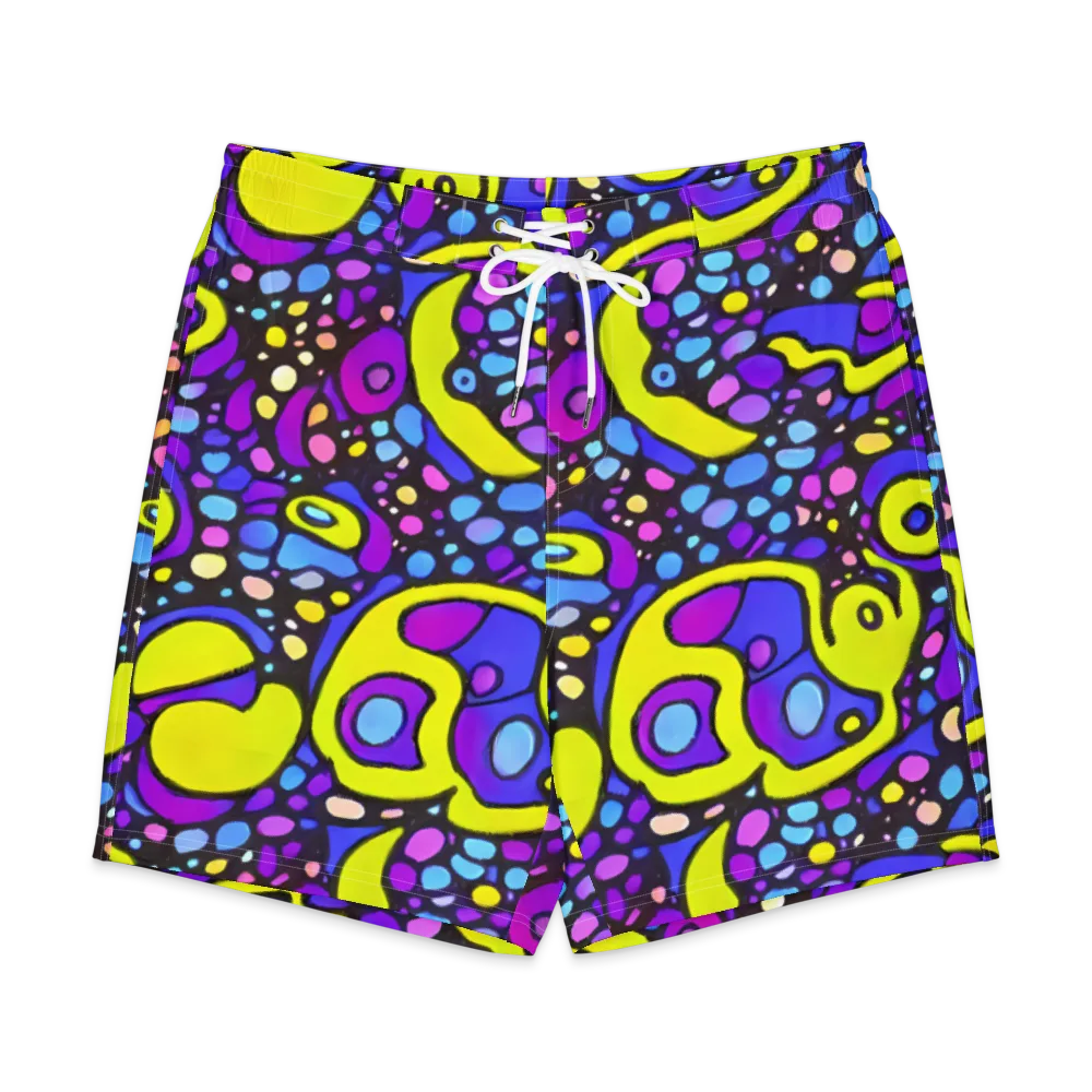Chromatic Orbits on Men's Board Shorts — Front