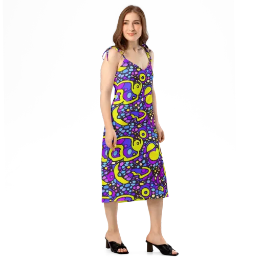 Chromatic Orbits on a Slip Dress