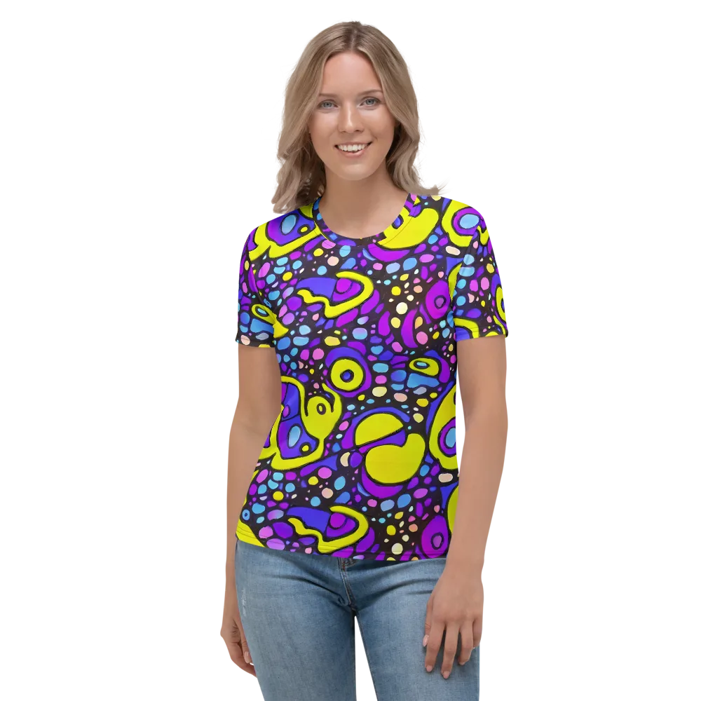 Chromatic Orbits on Women's Crew Neck T-Shirt — Front