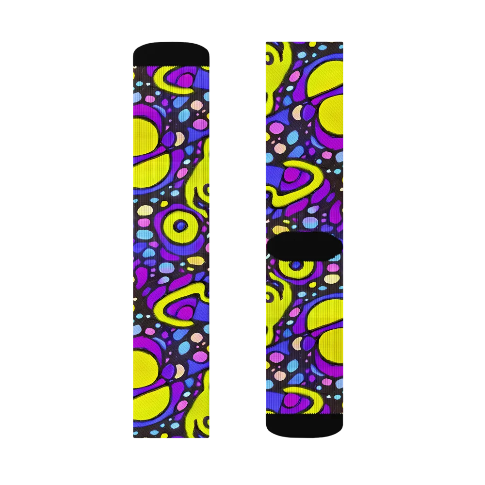 Chromatic Orbits on Socks — Left Sock