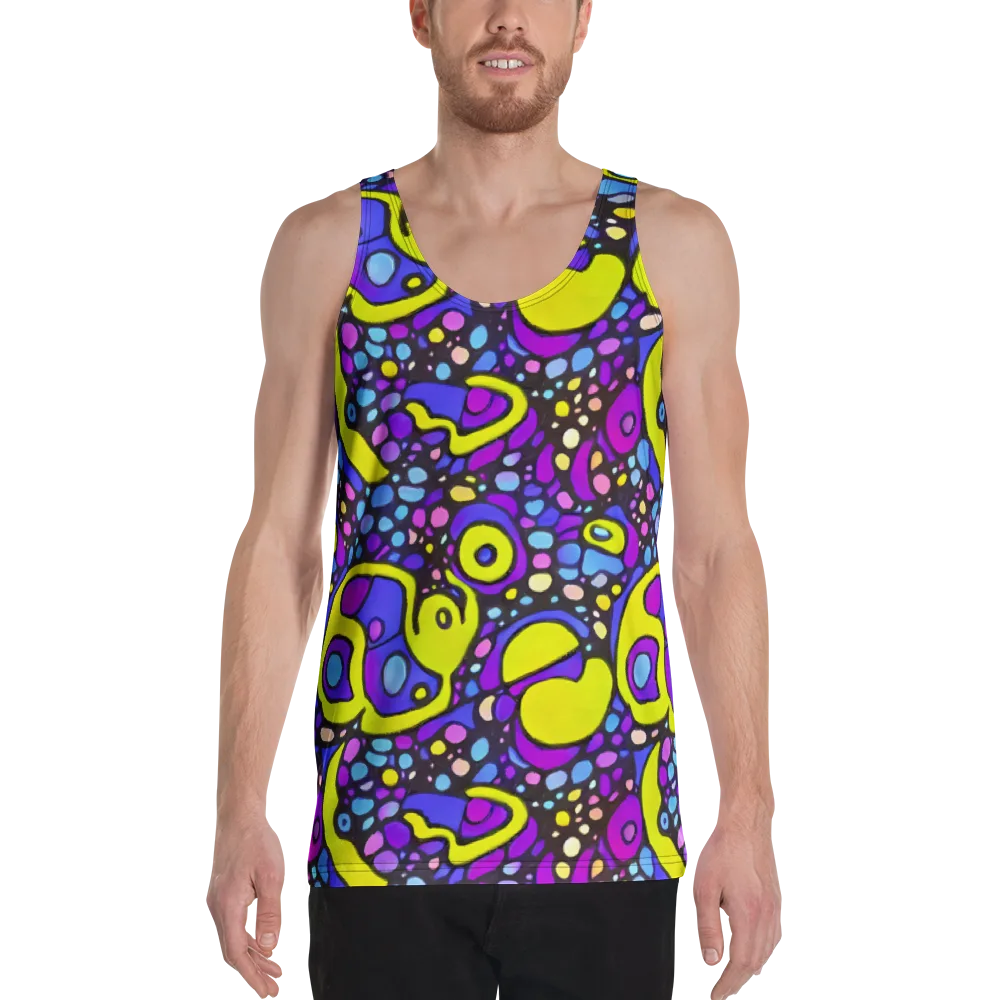 Chromatic Orbits on Men's Tank Top — Front