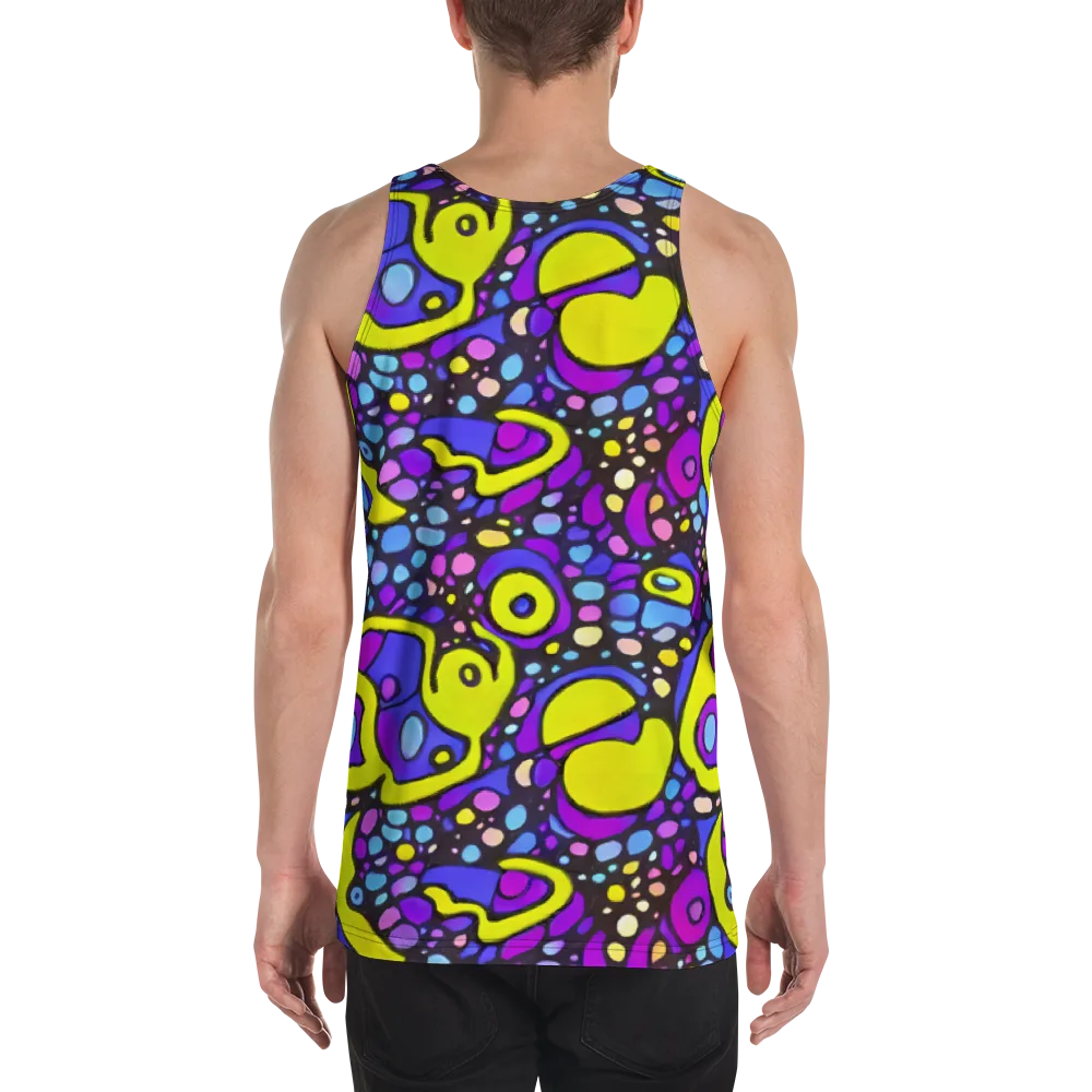 Chromatic Orbits on Men's Tank Top — Back