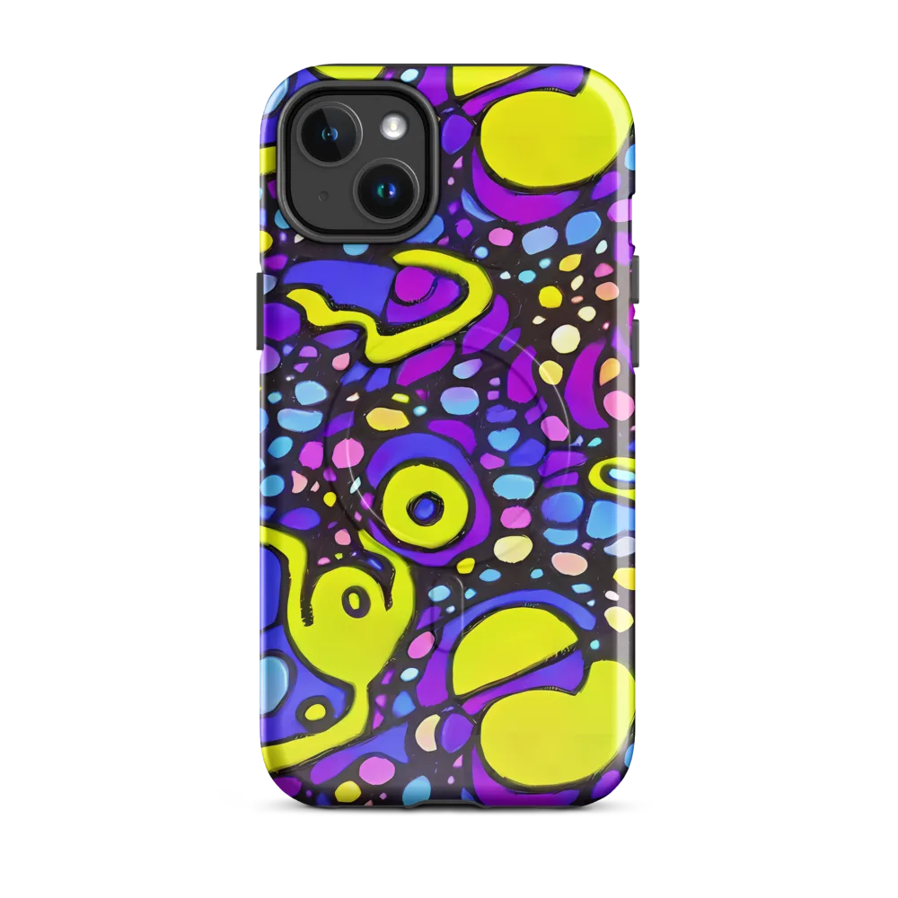 Chromatic Orbits on MagSafe Tough Case for iPhone® — Front