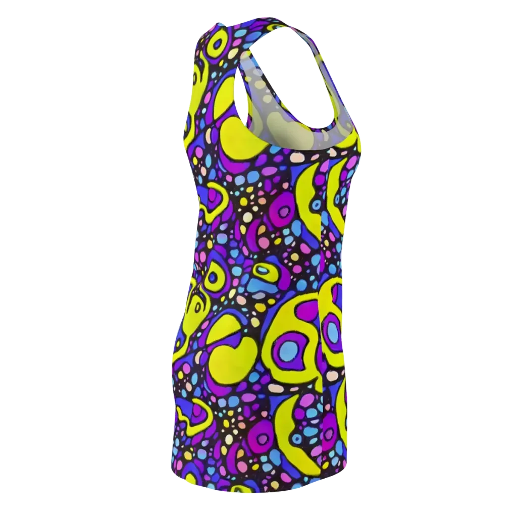 Chromatic Orbits on Racerback Dress — Back Side