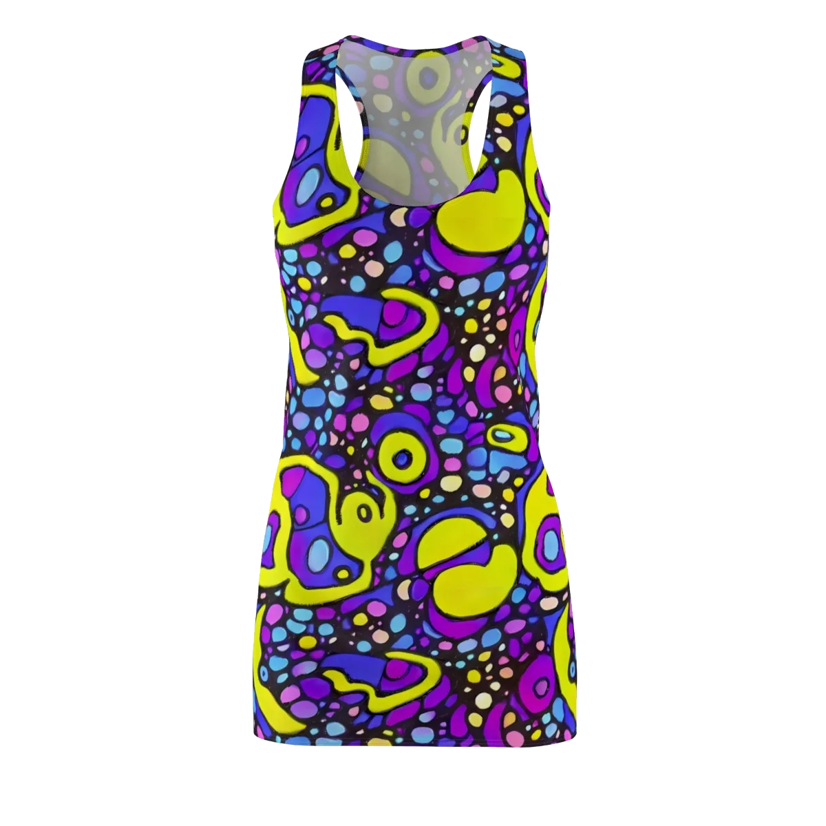 Chromatic Orbits on Racerback Dress — Front