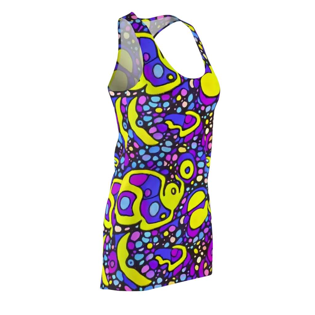 Chromatic Orbits on Racerback Dress — Front Side