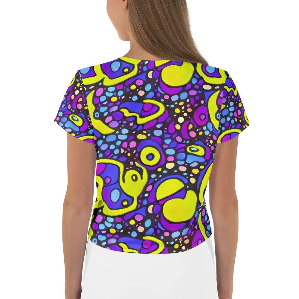 Chromatic Orbits on Crop Tee — Back