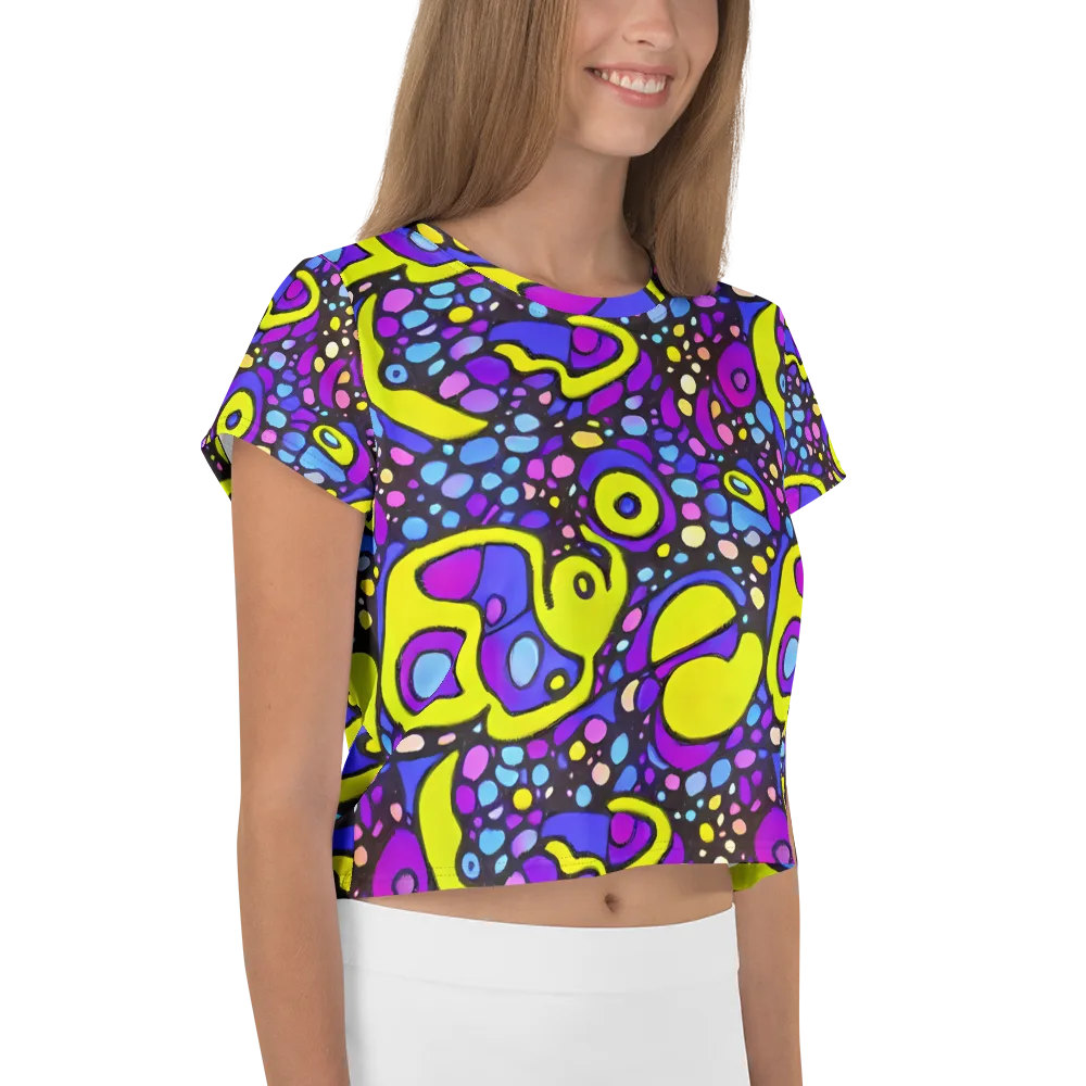 Chromatic Orbits on Crop Tee — Right