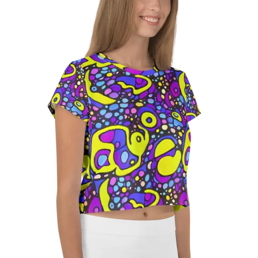 Chromatic Orbits on a Crop Tee