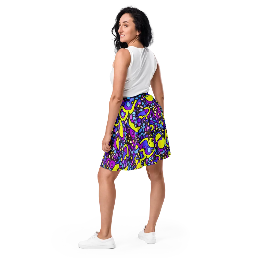 Chromatic Orbits on Skater Skirt — Back
