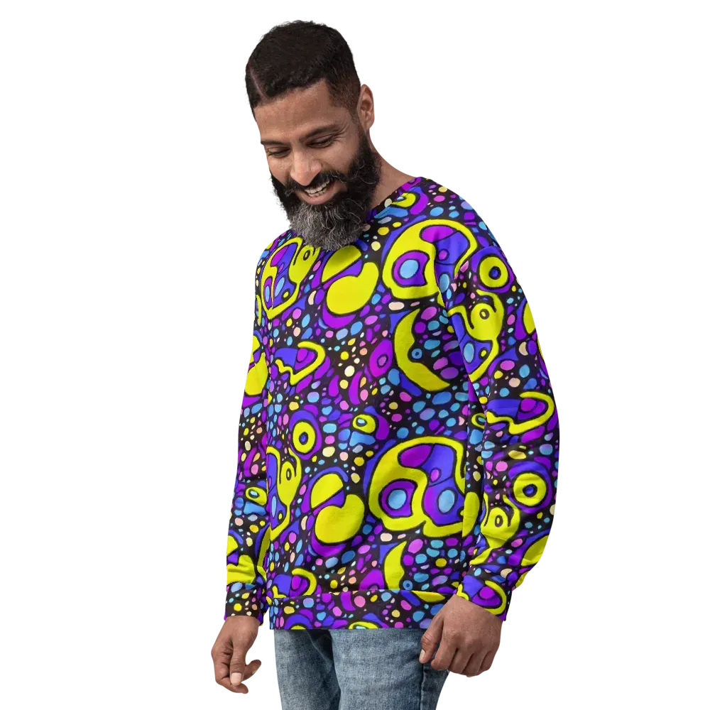 Chromatic Orbits on Sweatshirt — Left Front