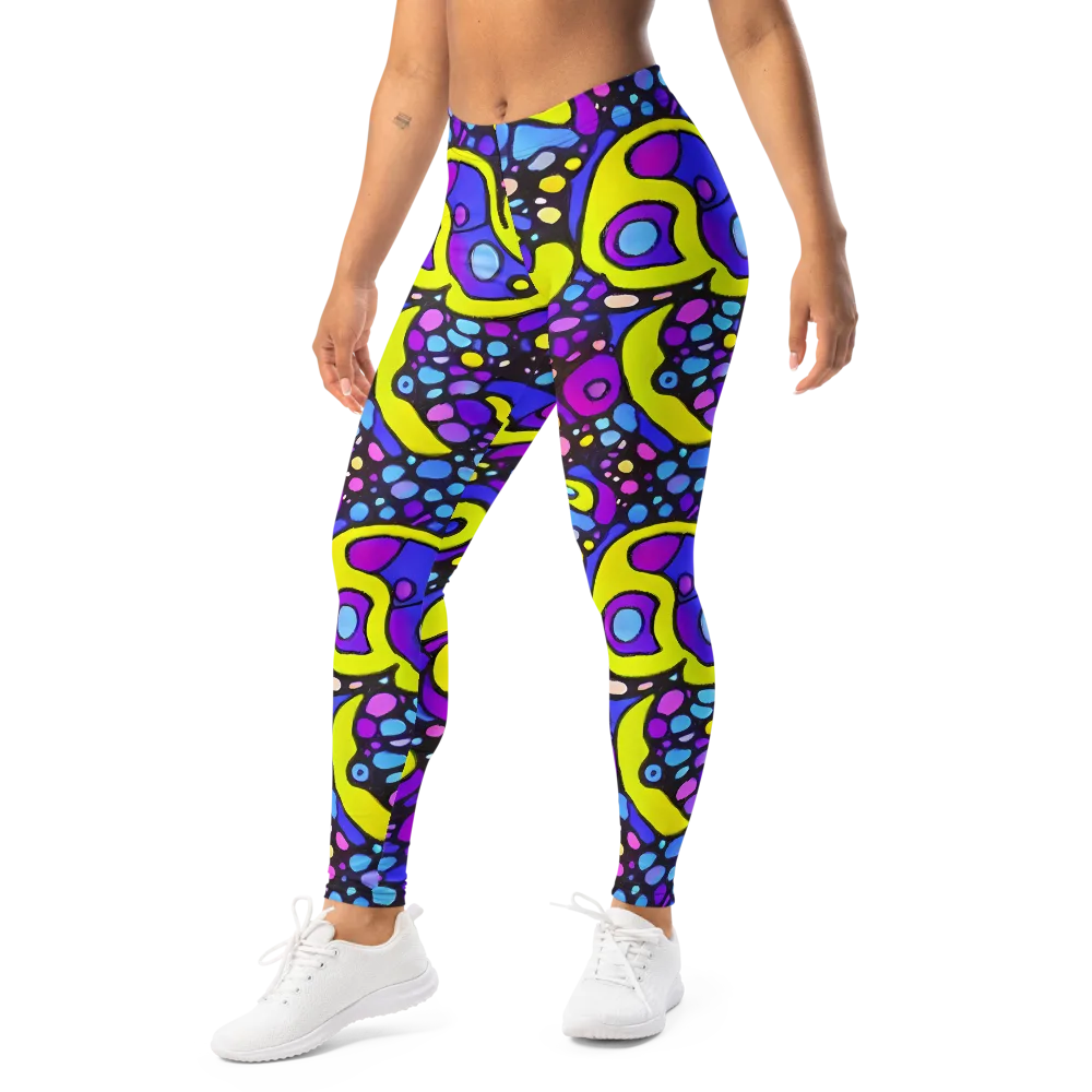Chromatic Orbits on Leggings — Left Front