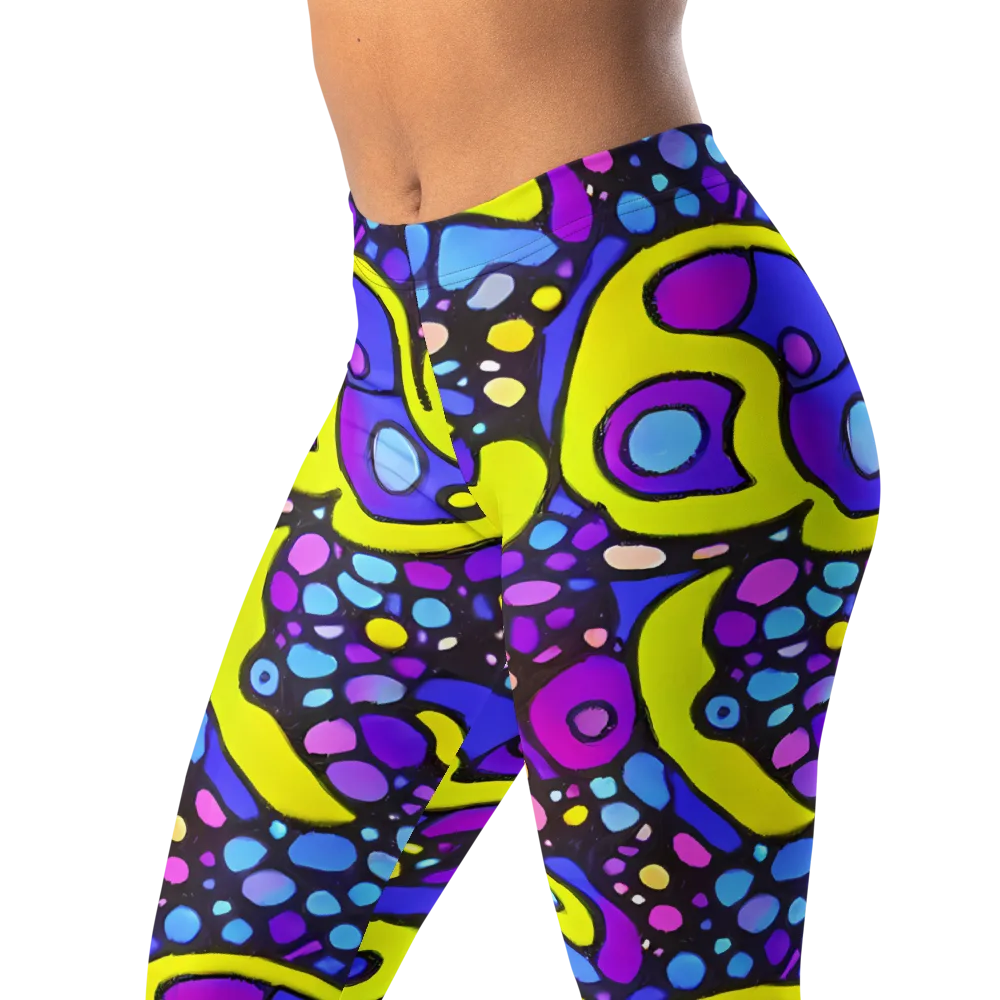 Chromatic Orbits on Leggings — Left Front