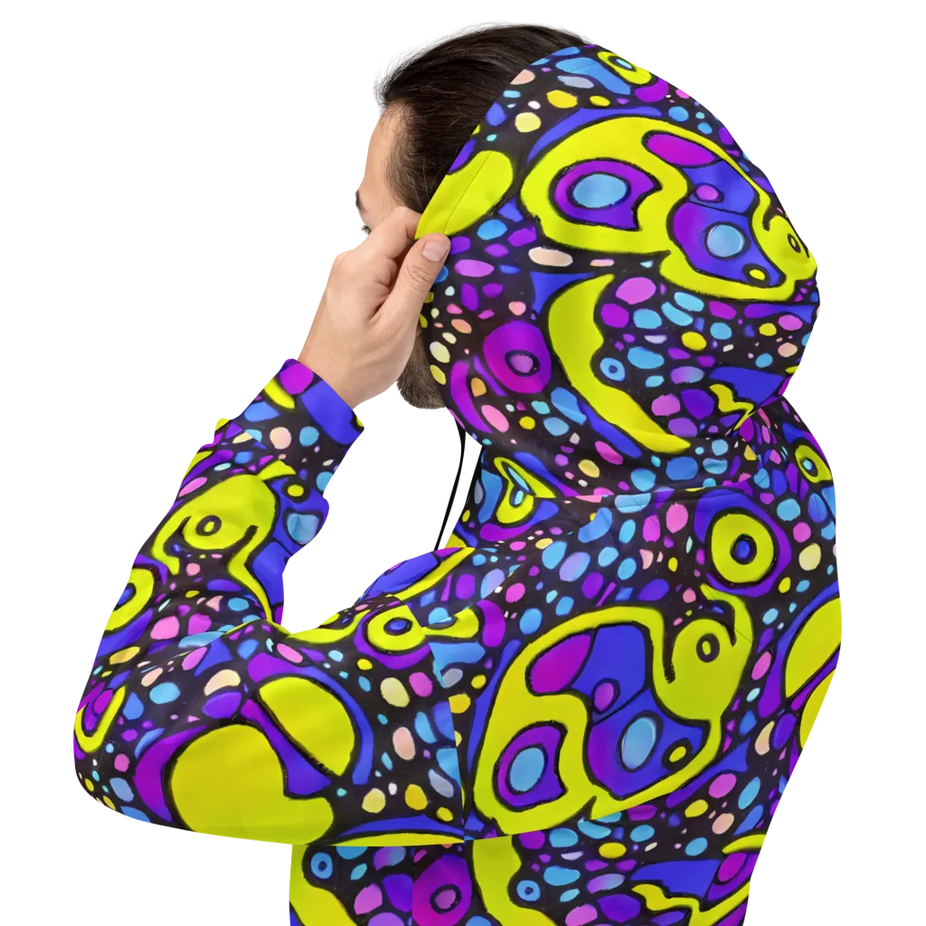 Chromatic Orbits on Hoodie — Back