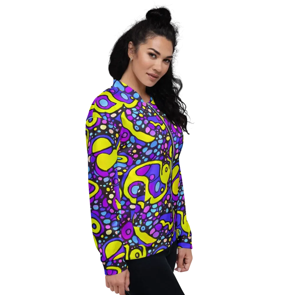 Chromatic Orbits on Bomber Jacket — Right