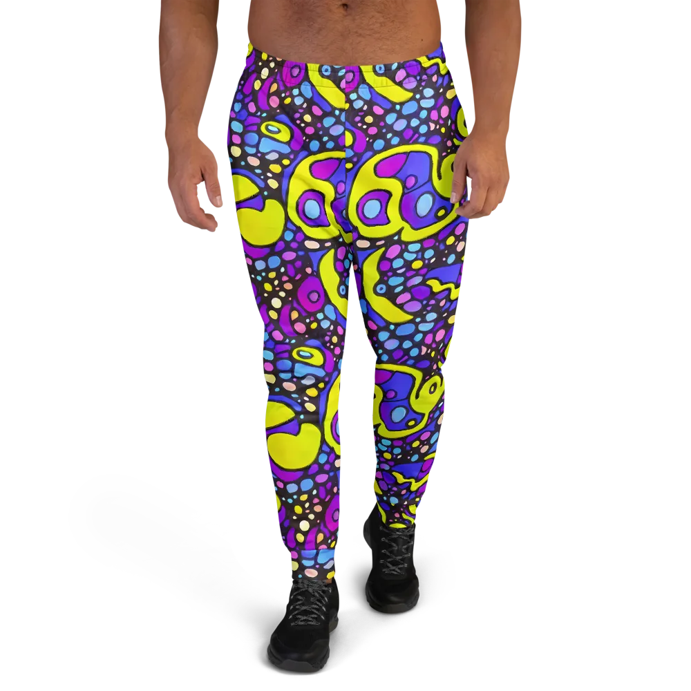 Chromatic Orbits on Men's Joggers — Front