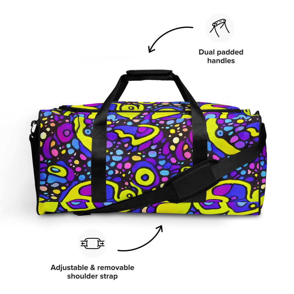 Chromatic Orbits on Duffle Bag — Front