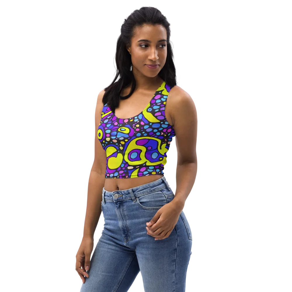 Chromatic Orbits on Crop Top — Left Front