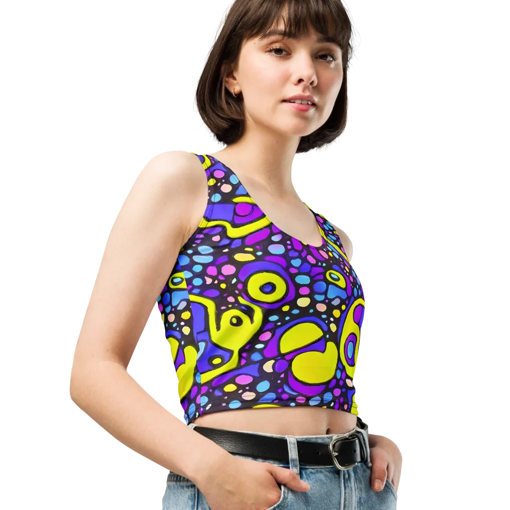 Chromatic Orbits on Crop Top — Right Front