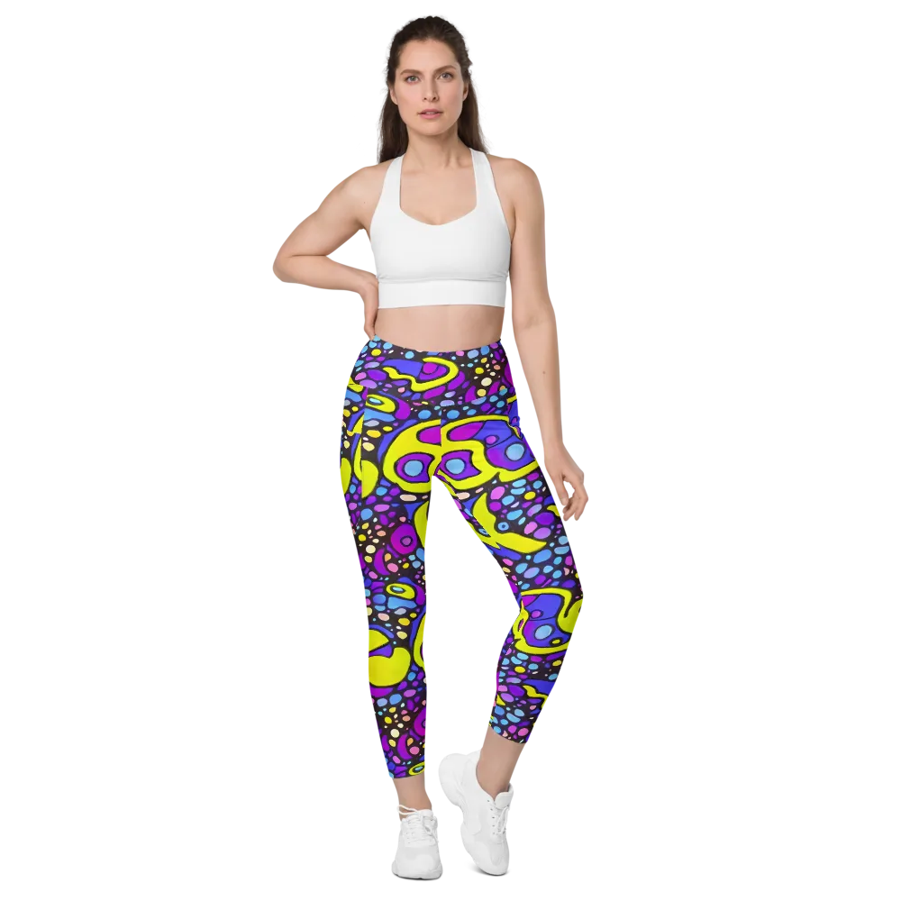 Chromatic Orbits on Leggings with Pockets — Front