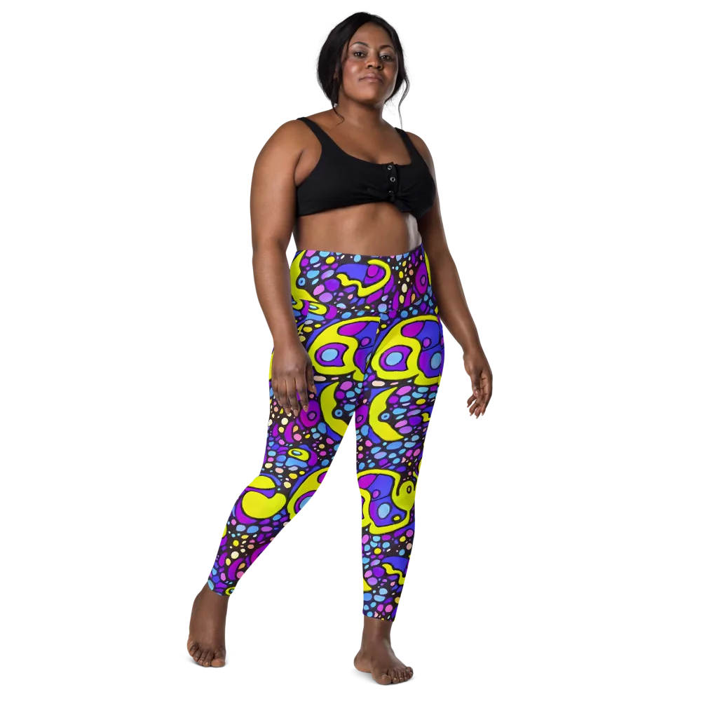 Chromatic Orbits on Leggings with Pockets — Front