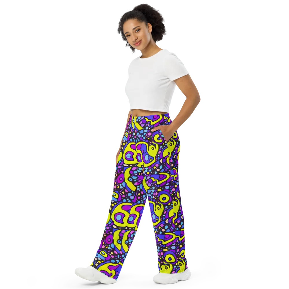 Chromatic Orbits on Wide-Leg Pants — Left Front