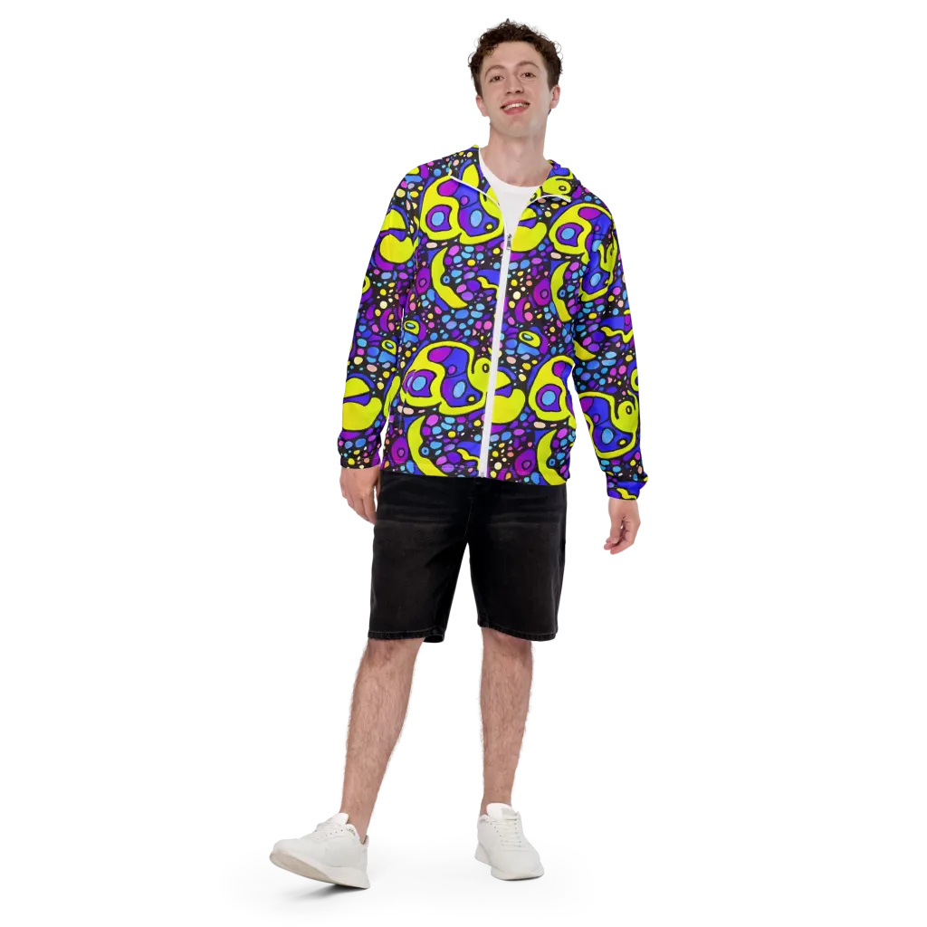 Chromatic Orbits on Men's Windbreaker — Front