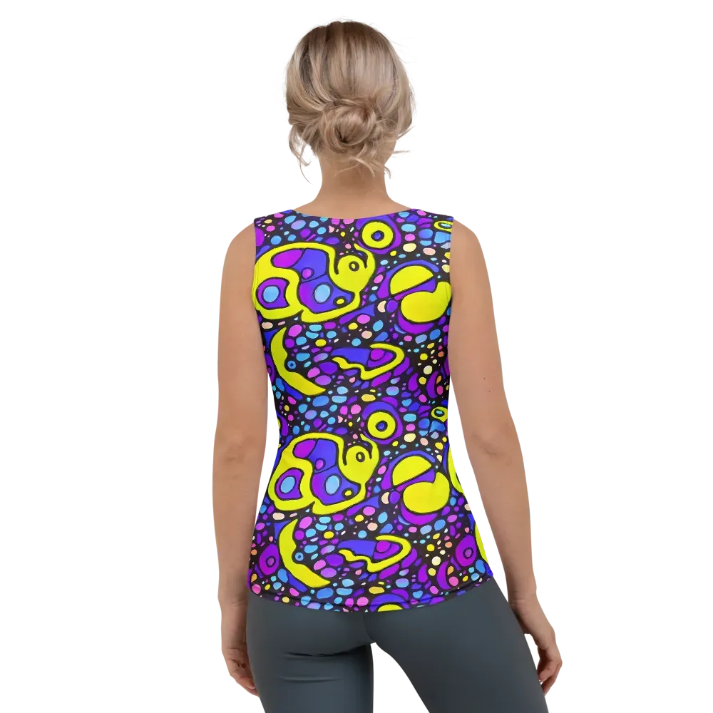 Chromatic Orbits on Women's Tank Top — Back