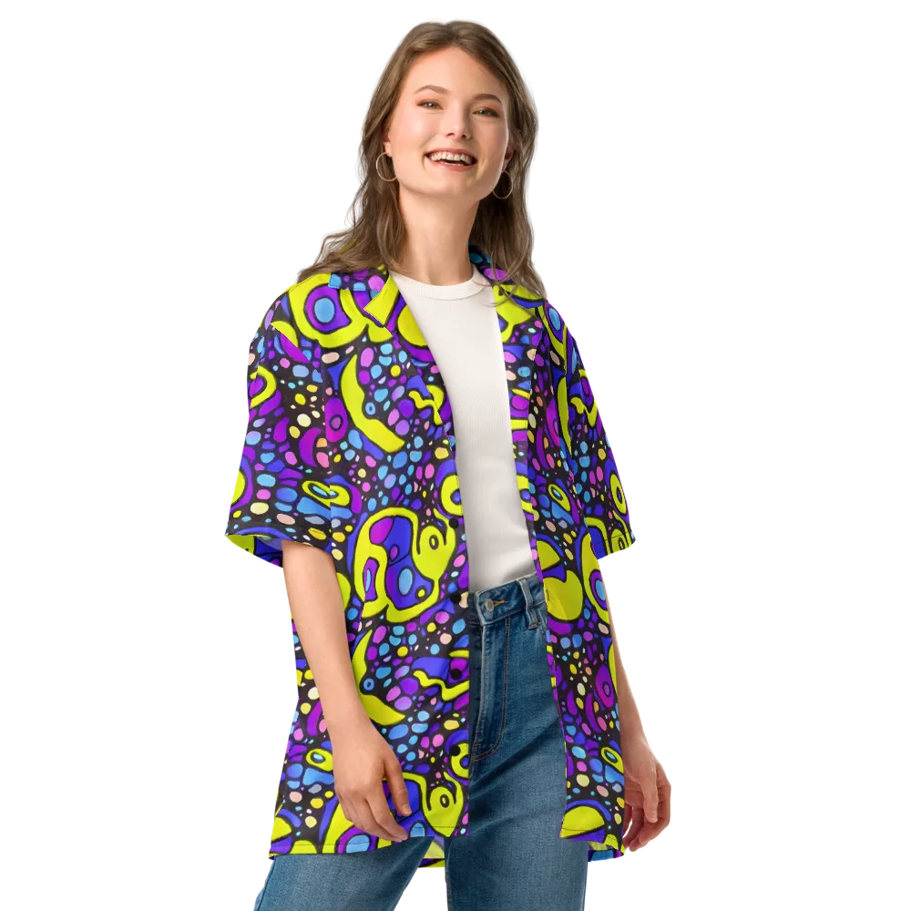 Chromatic Orbits on Button Shirt — Front