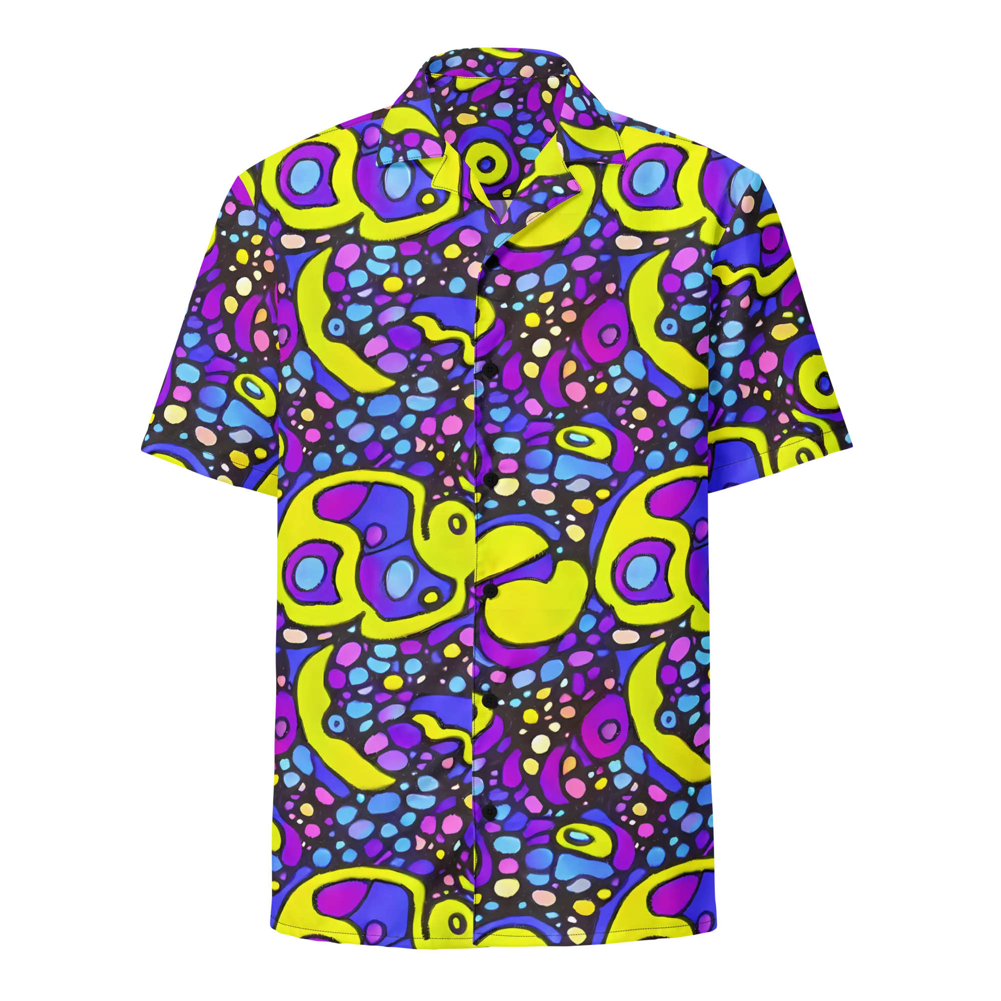 Chromatic Orbits on Button Shirt — Front