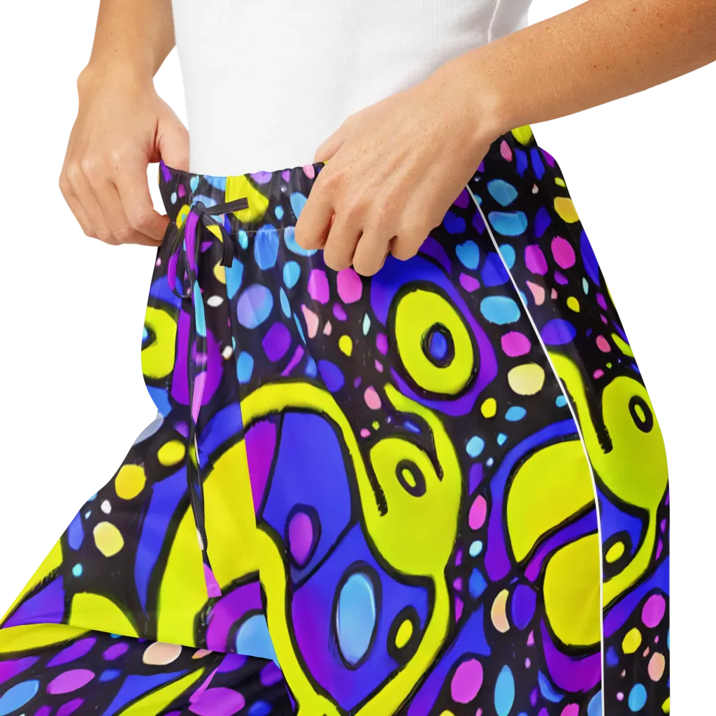Chromatic Orbits on Women's Pajama Pants — Product details