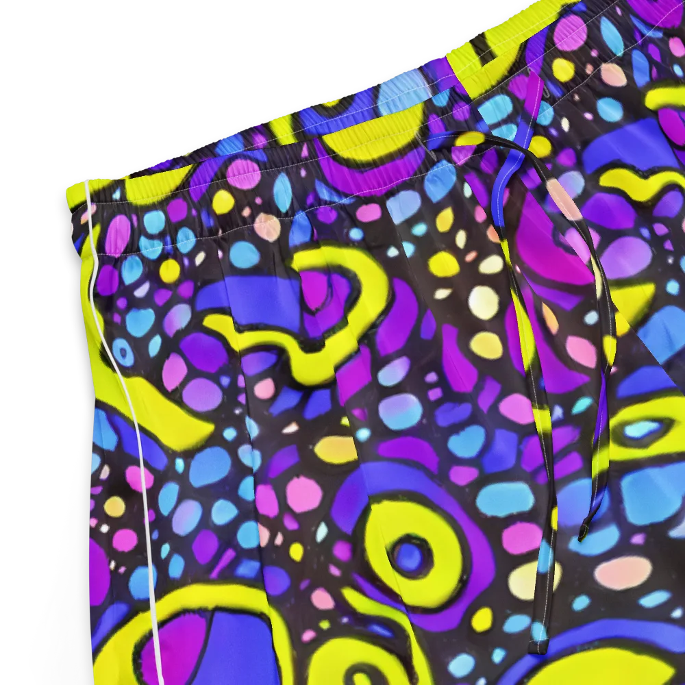 Chromatic Orbits on Women's Pajama Shorts — Product details
