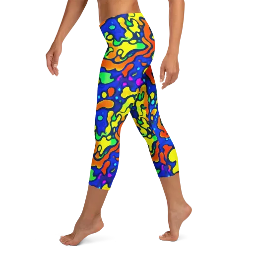 Bright Matter on a Capri Leggings
