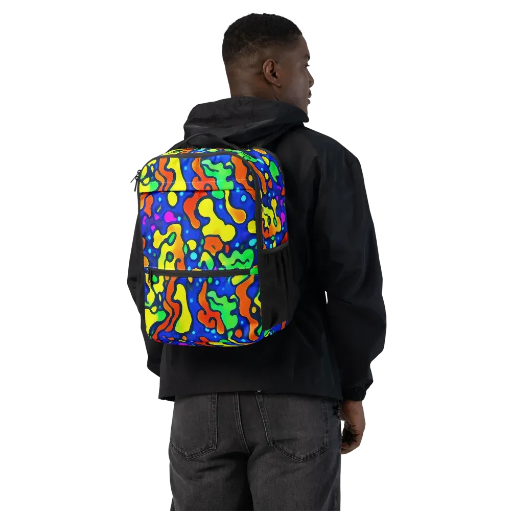 Bright Matter on Utility Backpack — Back