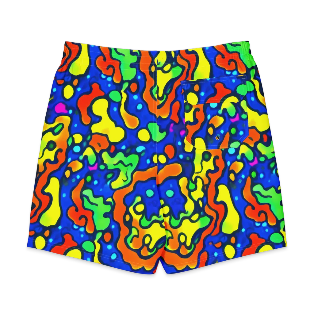 Bright Matter on Men's Board Shorts — Back