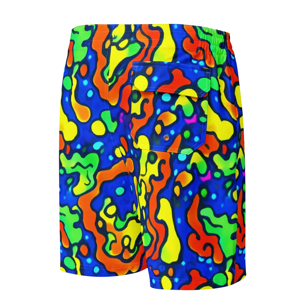 Bright Matter on Men's Board Shorts — Back