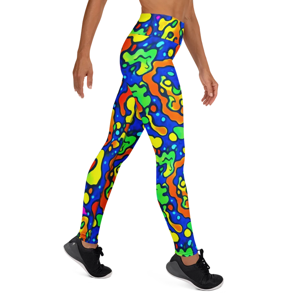 Bright Matter on Yoga Leggings — Right
