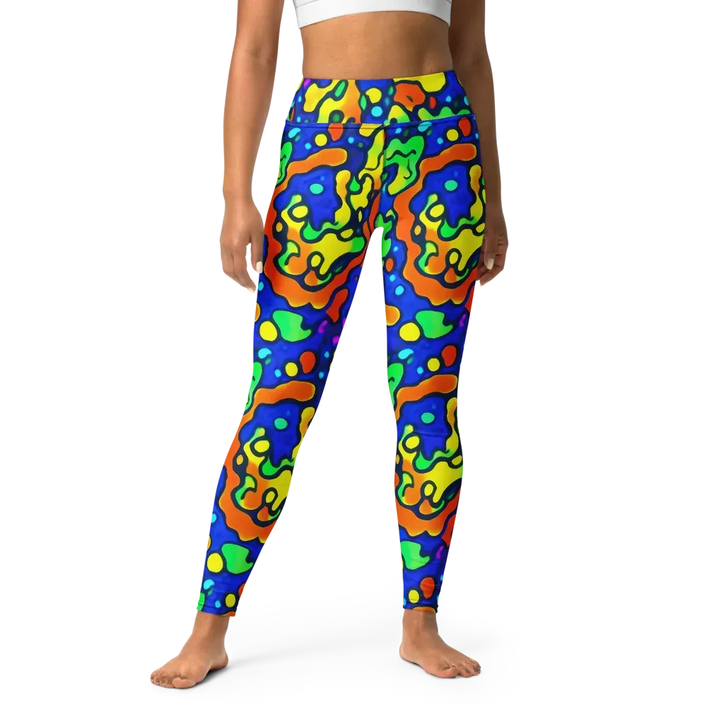 Bright Matter on Yoga Leggings — Front