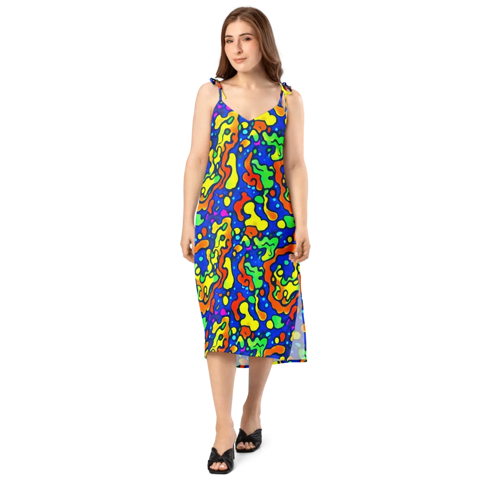 Bright Matter on Slip Dress — Front