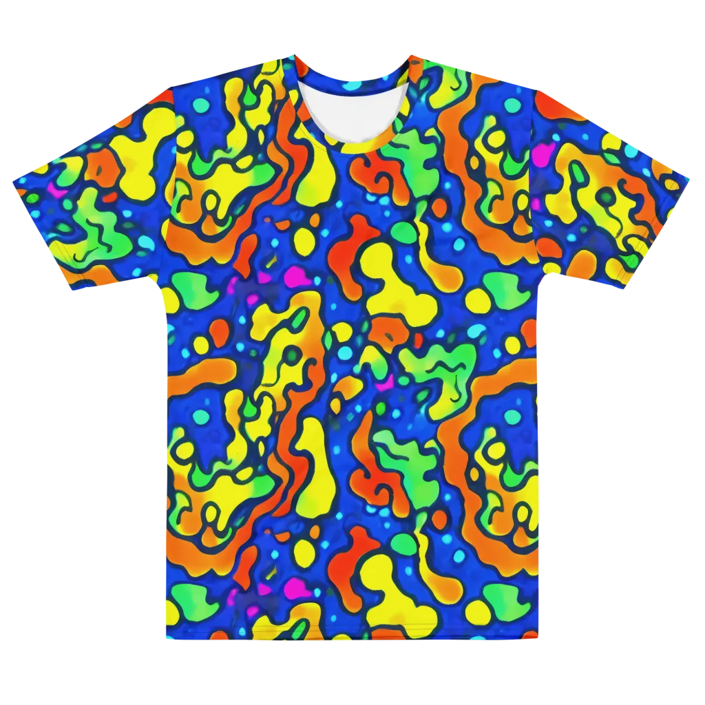 Bright Matter on Men's Cotton Crew Neck T-Shirt — Front