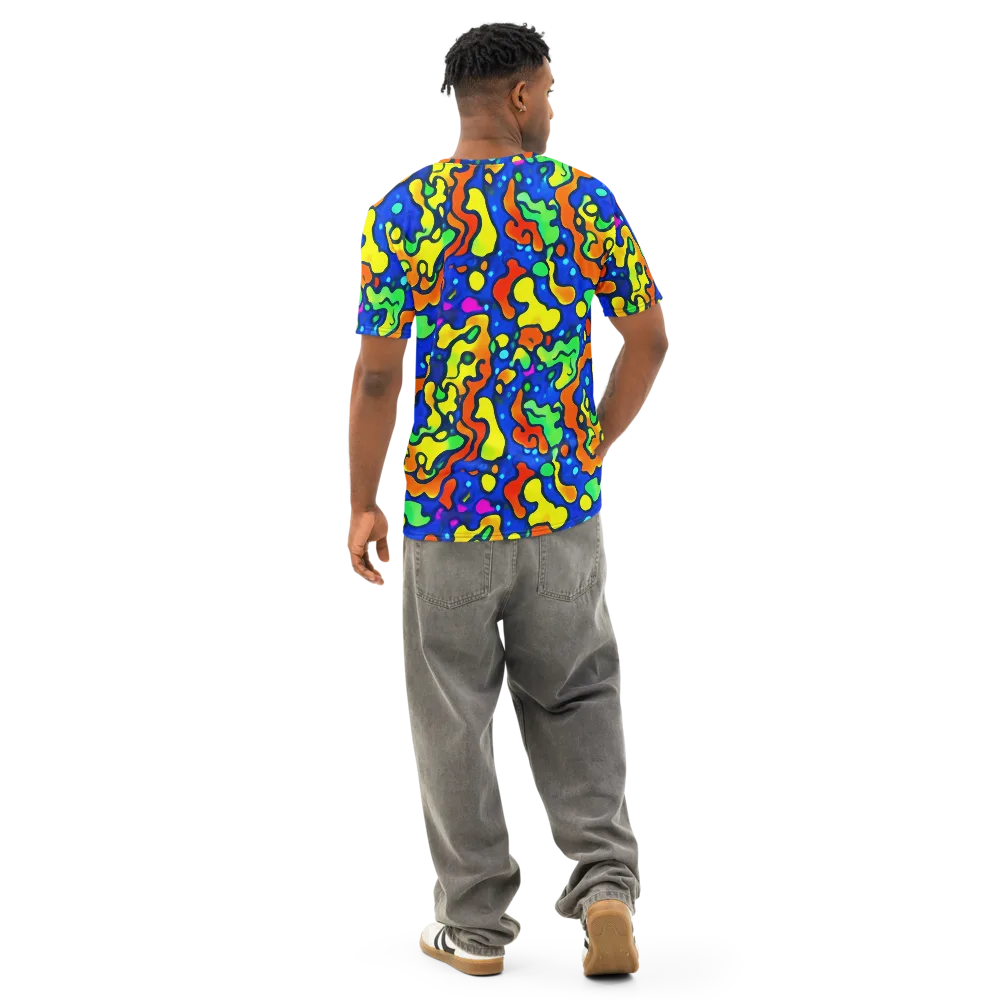 Bright Matter on Men's Cotton Crew Neck T-Shirt — Back