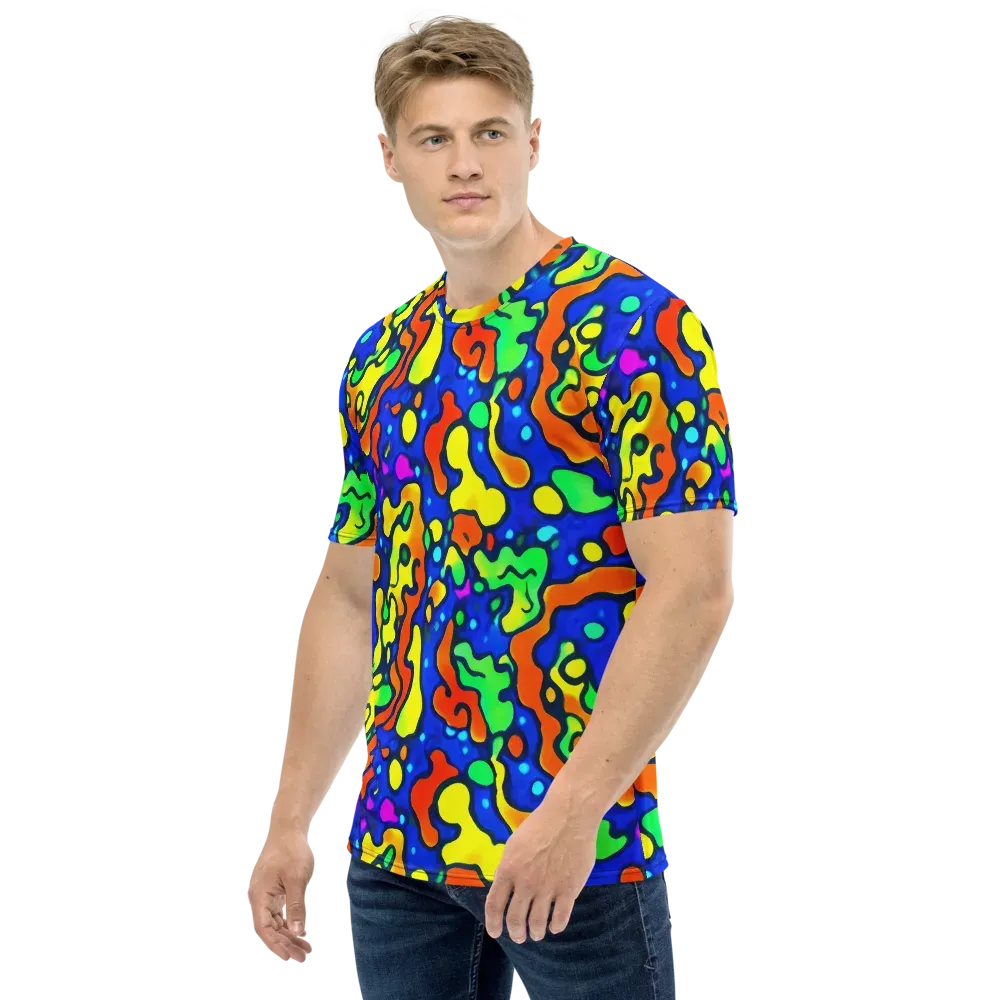 Bright Matter on Men's Crew Neck T-Shirt — Left