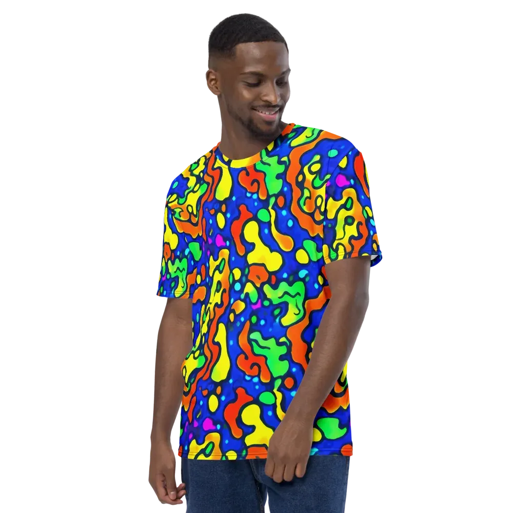 Bright Matter on Men's Crew Neck T-Shirt — Left
