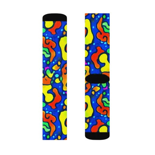 Bright Matter on a Socks