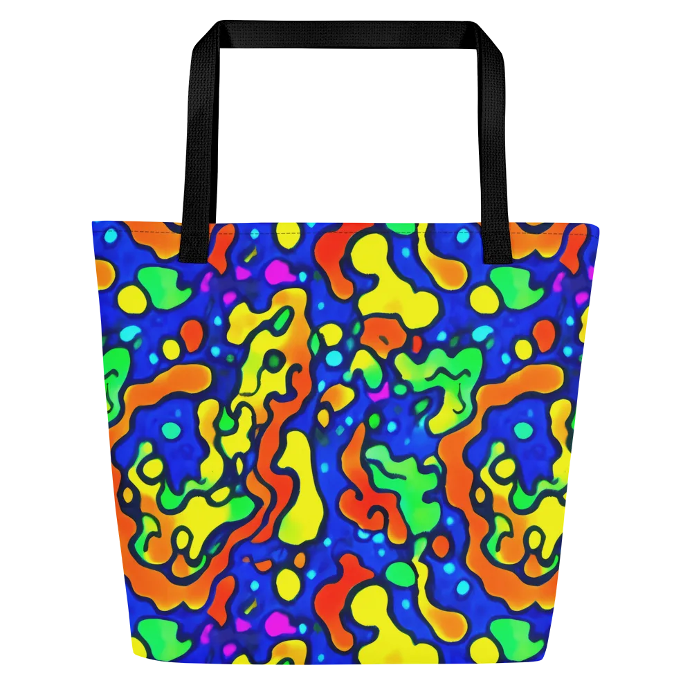 Bright Matter on Large Tote Bag W/ Pocket — Front