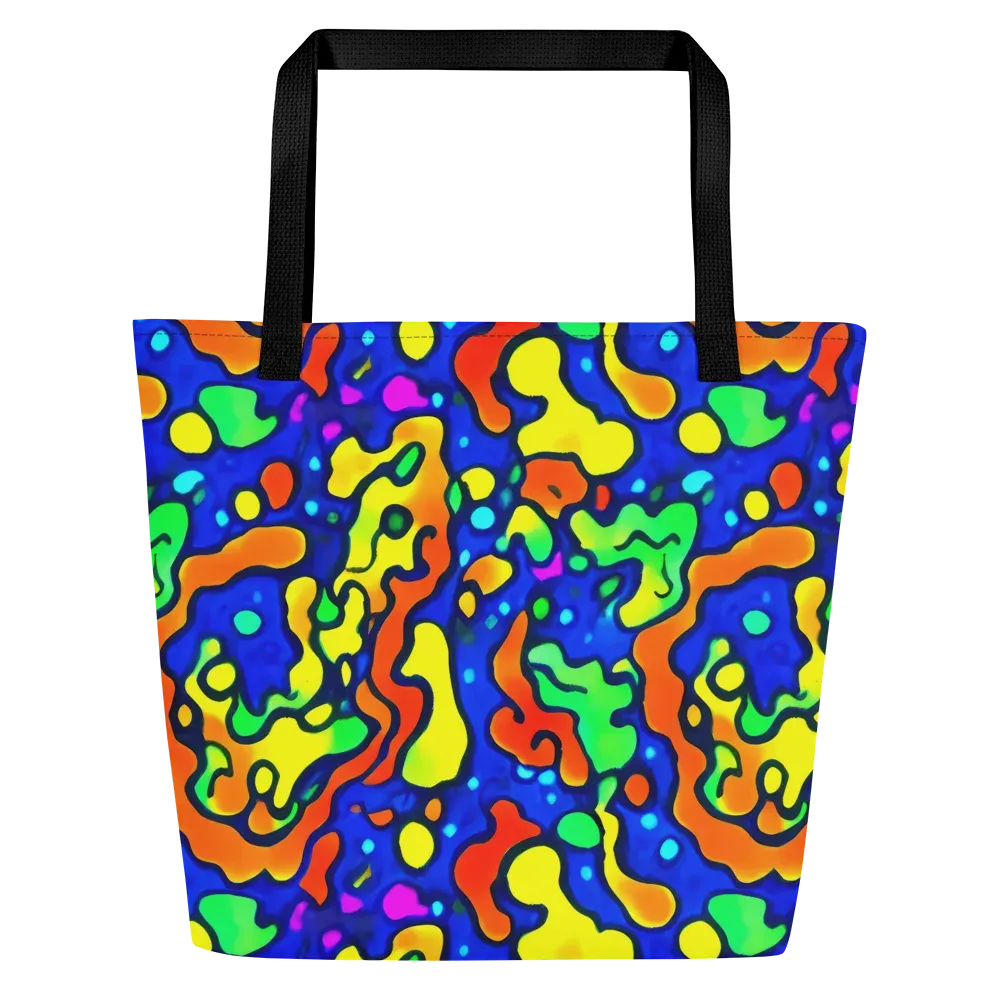 Bright Matter on Large Tote Bag W/ Pocket — Front