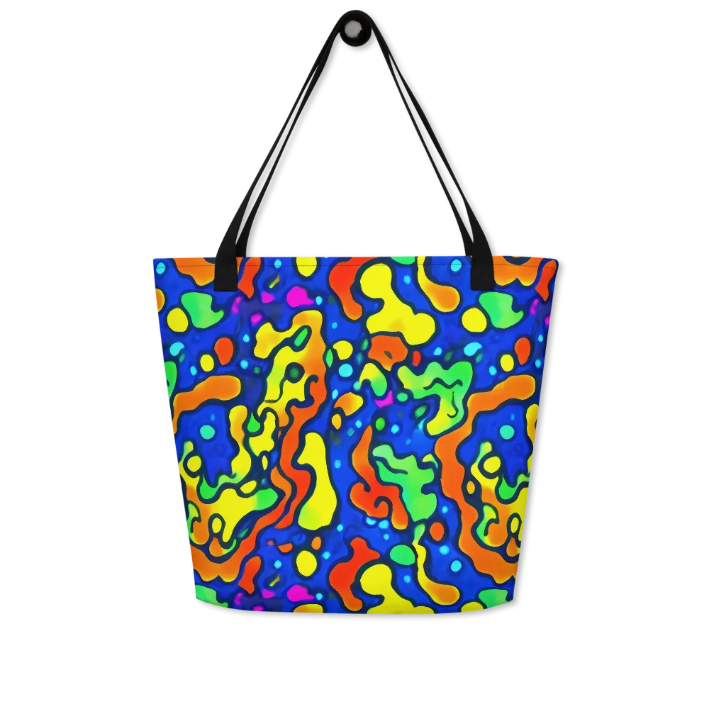 Bright Matter on Large Tote Bag W/ Pocket — Front